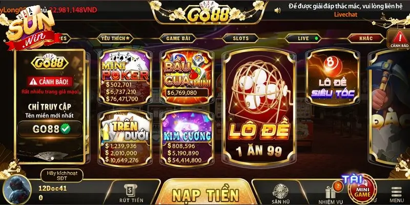 Trong game giao diện thiết kế đẹp, hiệu ứng âm thanh sống động